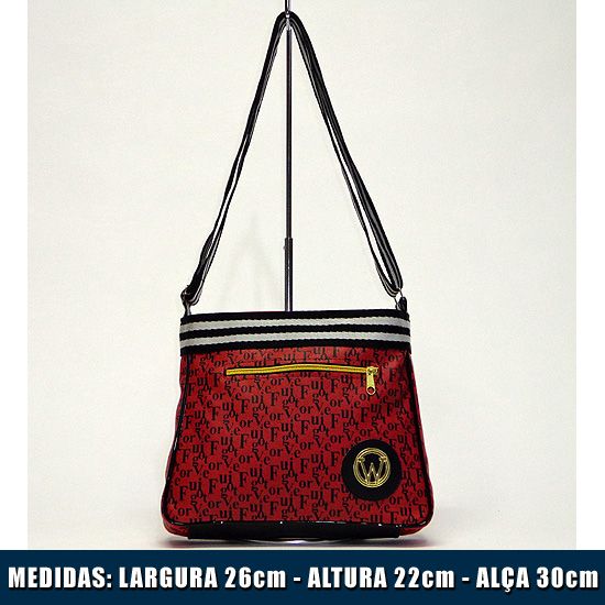 Bolsa Fashion Teen 960 Vermelha